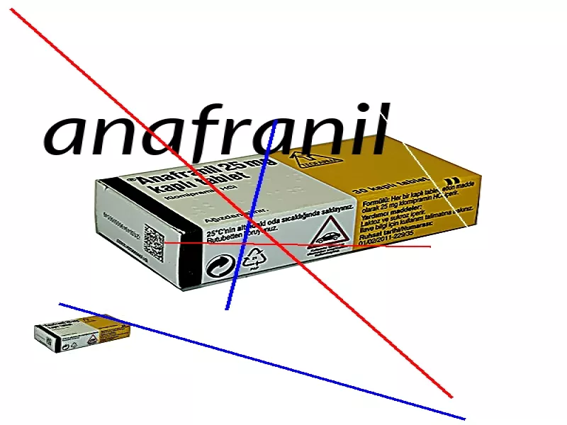 Anafranil avec ou sans ordonnance